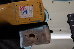 1997 Fender Roscoe Beck V 5-String Bass Guitar Teal Green Metallic