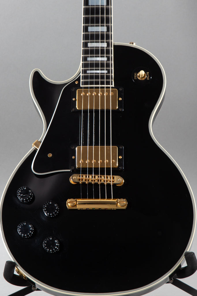 1990 Left-Handed Gibson Les Paul Custom Black Beauty