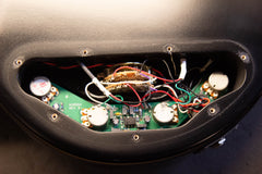 2015 Ernie Ball Music Man Stingray Stealth 4HH Matte Black