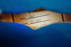 2017 Gibson Memphis ES-335 Blue Burst