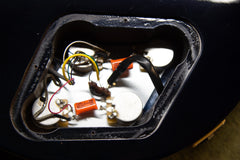 2020 Gibson Les Paul Standard Goryo Yuto Trans Blue Burst Quilt Top