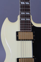1997 Gibson EDS-1275 Sg Double Neck Electric Guitar Alpine White
