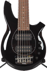 2014 Ernie Ball Music Man Bongo 6HH 6 String Bass Black