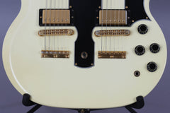 1997 Gibson EDS-1275 Sg Double Neck Electric Guitar Alpine White