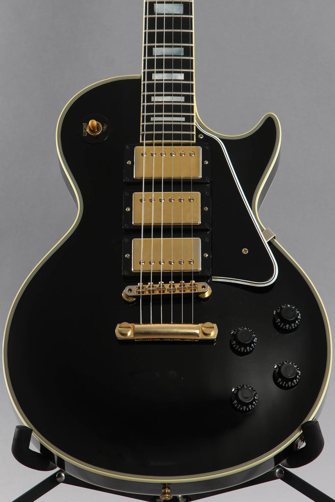 2010 Gibson Custom Shop Les Paul Custom 1957 Reissue 57 3 Pick-up Black Beauty ~Video Of Guitar~