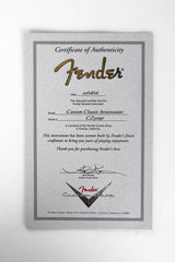 2006 Fender Custom Shop Custom Classic Stratocaster -JOHN MAYER PICKUPS-