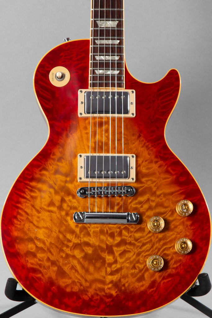 1996 Gibson Les Paul Standard Premium Plus Quilt Cherry Sunburst