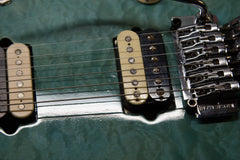 1997 Music Man Axis Translucent Blue Quilt