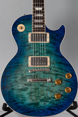 2020 Gibson Les Paul Standard Goryo Yuto Trans Blue Burst Quilt Top