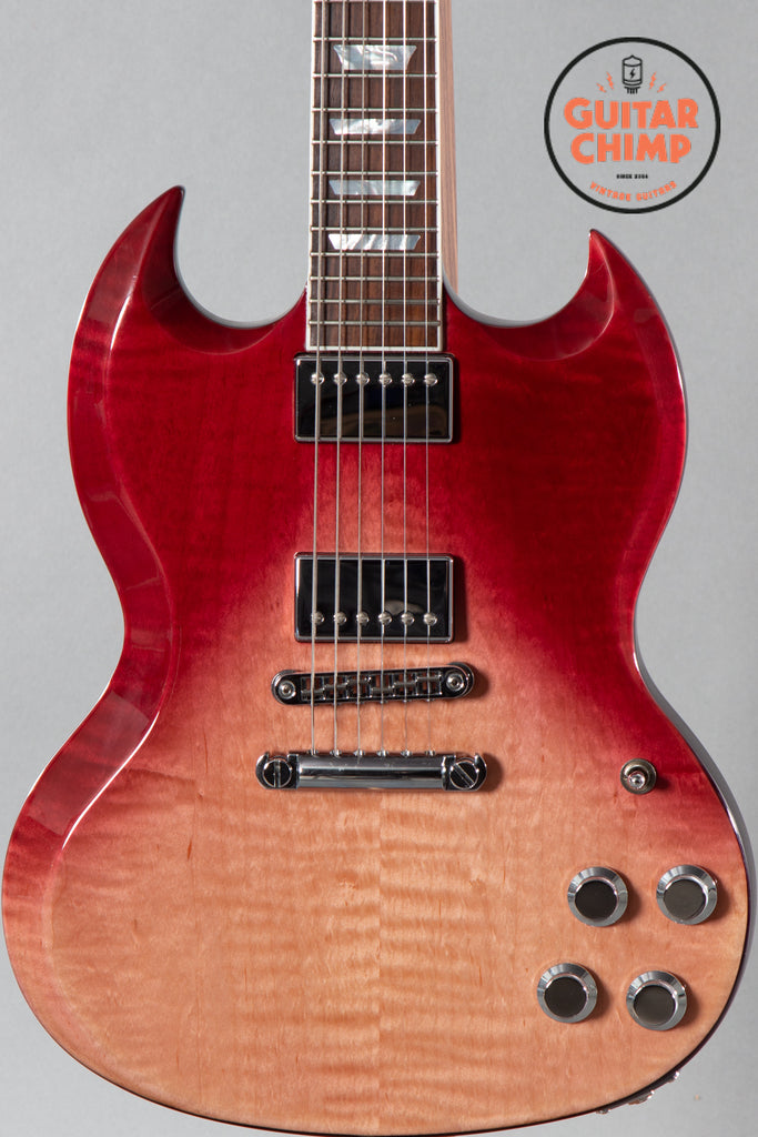 2018 Gibson SG Standard HP High Performance Hot Pink Fade