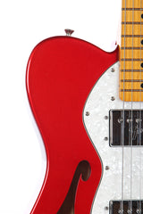2011 Fender American Vintage 72 Thinline Telecaster Candy Apple Red Tele