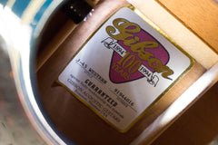 1994 Gibson 100 Year Anniversary J-45 Western Banner Logo Blue Burst