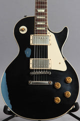 2015 Gibson Custom Shop Les Paul '57 M2M CS7 Ebony Over Pelham Blue Aged