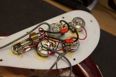 1992 Rickenbacker 4003S/5 5-String Bass Guitar Fireglo