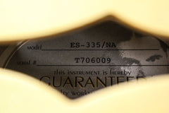 2007 Epiphone Elitist ES-335 Natural