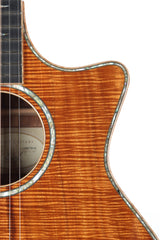 2011 Taylor K24ce KOA Grand Auditorium Acoustic Electric -ABALONE TRIM-