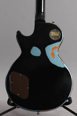 2015 Gibson Custom Shop Les Paul '57 M2M CS7 Ebony Over Pelham Blue Aged