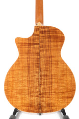 2011 Taylor K24ce KOA Grand Auditorium Acoustic Electric -ABALONE TRIM-