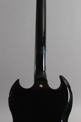 2017 Gibson Custom Shop Sg Custom Ebony Black