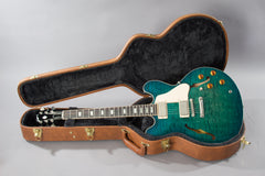 2017 Gibson Memphis ES-335 Figured Aquamarine