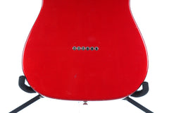 2011 Fender American Vintage 72 Thinline Telecaster Candy Apple Red Tele