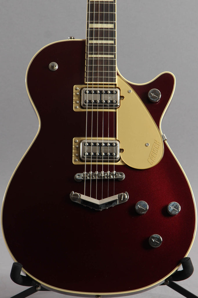 2017 Gretsch G6228 Players Edition Jet BT V-Stoptail Dark Cherry Metallic