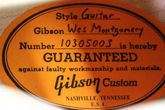 2015 Gibson Custom Shop Wes Montgomery L-5 Crimson Masterbuilt Archtop