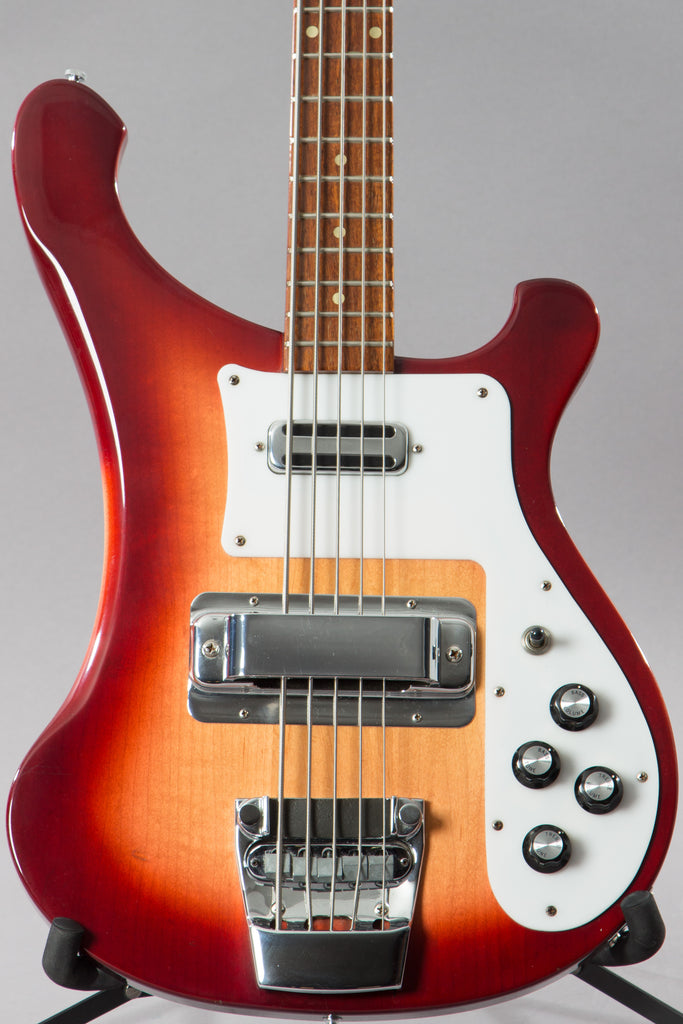 1992 Rickenbacker 4003S/5 5-String Bass Guitar Fireglo