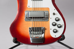 1992 Rickenbacker 4003S/5 5-String Bass Guitar Fireglo