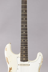 2017 Fender Custom Shop 1960 Heavy Relic Stratocaster White Sparkle