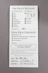 2014 Gibson Custom Shop Les Paul Custom Natural Flame Top