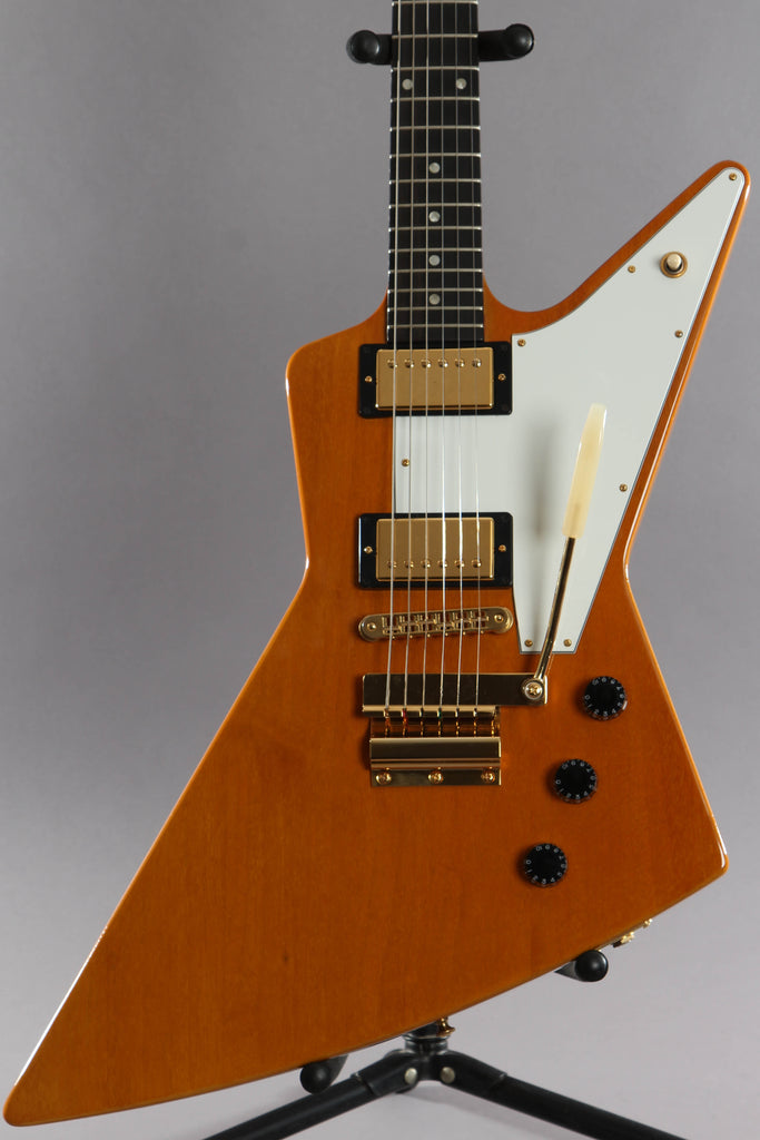 2007 Gibson Explorer Guitar Of The Week #43 With Vibrola Natural ~Video Of Guitar~