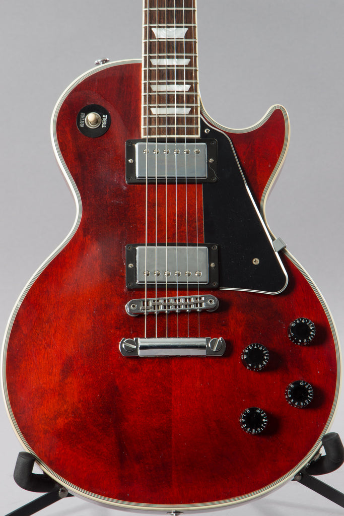 2014 Gibson Les Paul Custom Classic Wine Red ~Flower Pot Inlay~