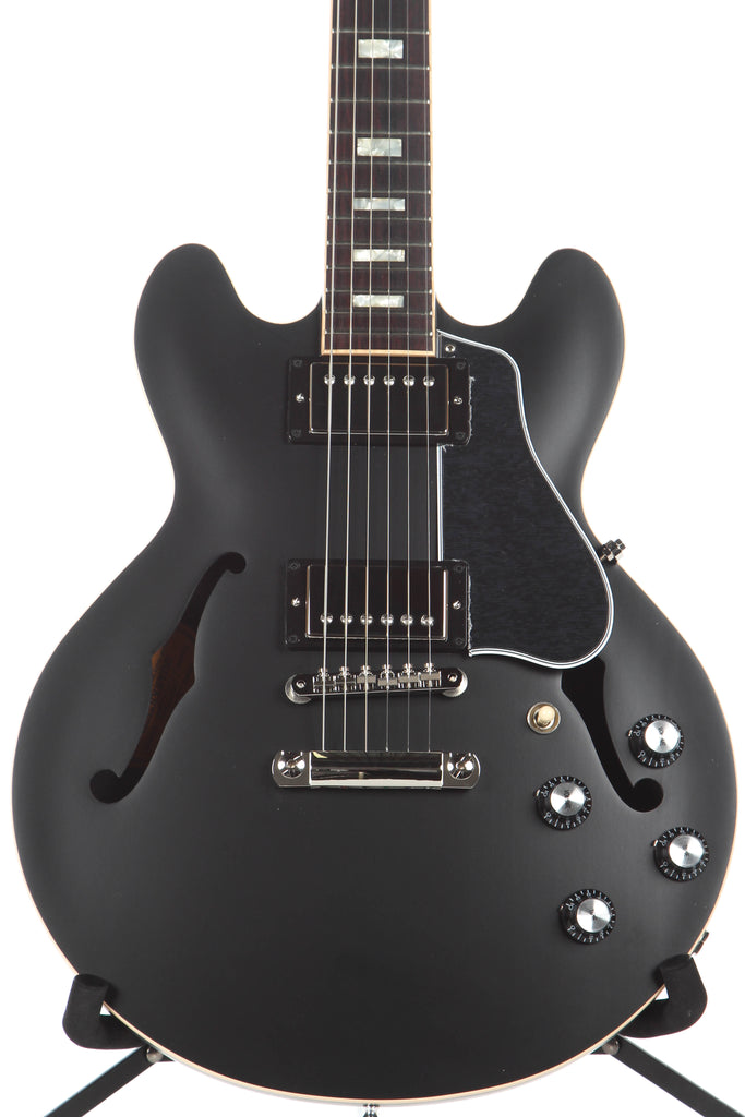 2017 Gibson Memphis ES-339 Satin Ebony Semi-Hollow Electric Guitar -SUPER CLEAN-