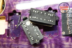 1993 Ernie Ball Music Man EVH Eddie Van Halen Hardtail Translucent Purple Quilt