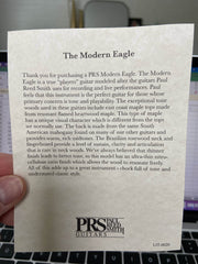 2007 PRS Paul Reed Smith Modern Eagle I Red Tiger ~Brazilian Neck & Fingerboard~