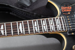 1982 Yamaha SG-1000 Black – Coil-Tap Pickups, Slim Neck, VG Condition