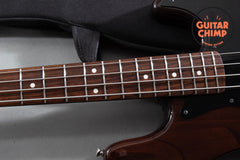 2014 Fender Japan Jazz Bass ‘62 Reissue JB62-WAL – Walnut Finish | Black Chrome Hardware | 100% Original | Gig Bag
