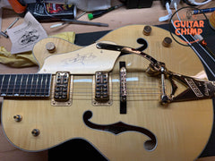 2008 Gretsch G6120AM Chet Atkins – Tiger Maple Amber Stain | MIJ | Near Mint | OHSC