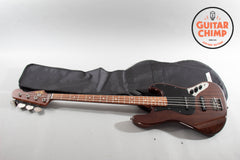 2010 Fender Japan Jazz Bass ‘62 Reissue JB62-WAL – Walnut Finish | Black Chrome Hardware | 100% Original | Gig Bag