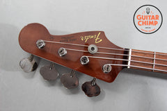 2010 Fender Japan Jazz Bass ‘62 Reissue JB62-WAL – Walnut Finish | Black Chrome Hardware | 100% Original | Gig Bag