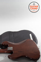 2010 Fender Japan Jazz Bass ‘62 Reissue JB62-WAL – Walnut Finish | Black Chrome Hardware | 100% Original | Gig Bag