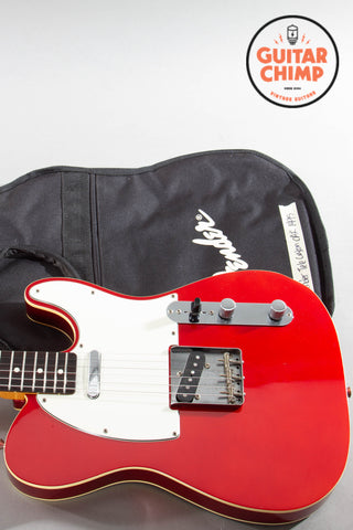 1995 Fender Japan TL62B ’62 Telecaster Custom – Cherry | Double-Bound | 7.25