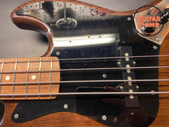 2010 Fender Japan Jazz Bass ‘62 Reissue JB62-WAL – Walnut Finish | Black Chrome Hardware | 100% Original | Gig Bag