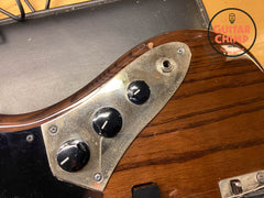 2010 Fender Japan Jazz Bass ‘62 Reissue JB62-WAL – Walnut Finish | Black Chrome Hardware | 100% Original | Gig Bag