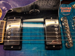 2023 Gibson ES-335 Figured Blueberry Burst – AAA Top, OHSC, Excellent