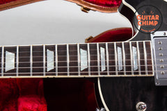 2017 Gibson Les Paul Premium Quilt Translucent Ebony Burst – Limited Run #17 of 150 – AAA Top & Back – Burstbuckers – OHSC