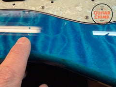 2018 Fender Japan Michiya Haruhata Stratocaster Caribbean Blue MIJ – Excellent