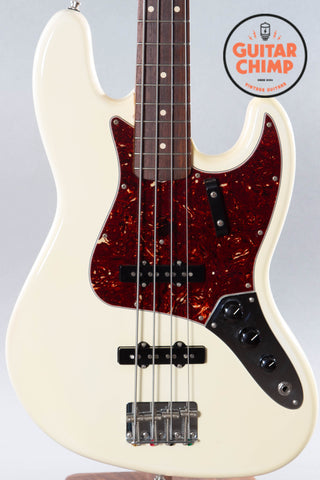 2011 Fender American Vintage ‘62 Reissue Jazz Bass Olympic White