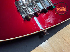 2008 Fender Japan Aerodyne Jazz Bass AJB-58 Candy Apple Red CIJ – Excellent, P/J, Gig Bag